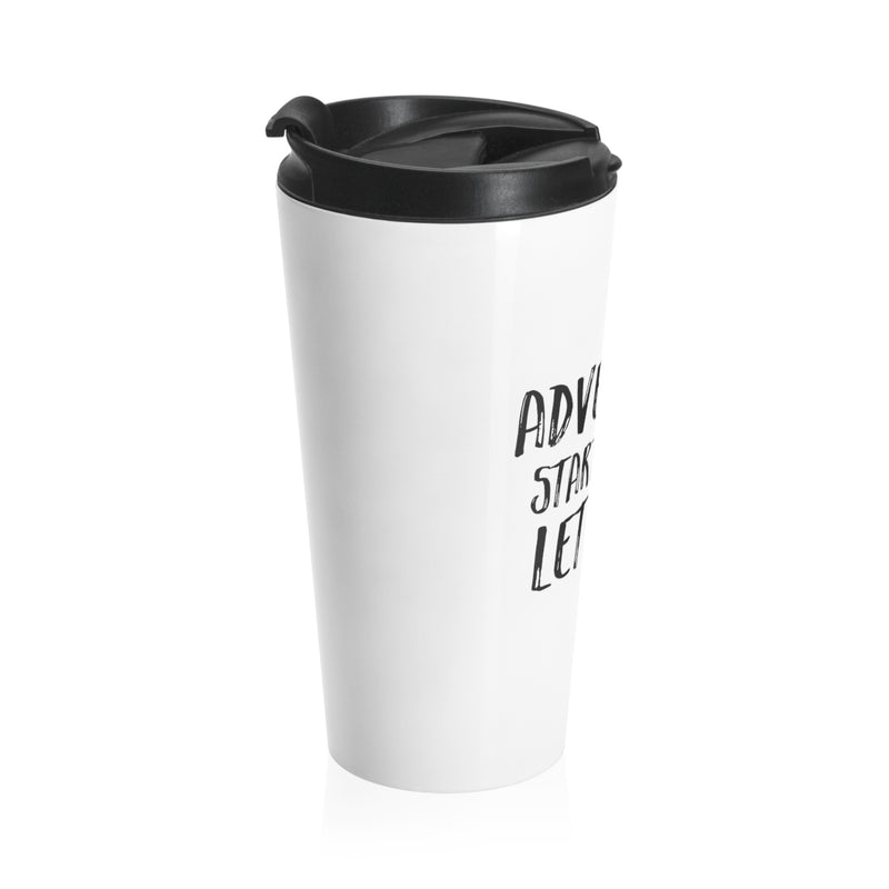 Let's Go Stainless Steel Travel Mug