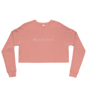 Wild at heart crop Sweatshirt