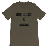 Bonfires & Beers Short Sleeve Tee