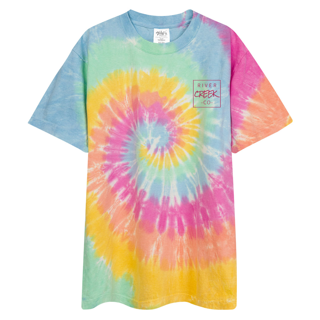 Oversized tie-dye t-shirt