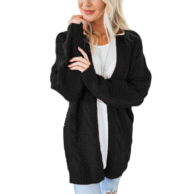 Autumn Twist Long Sleeve Cardigan