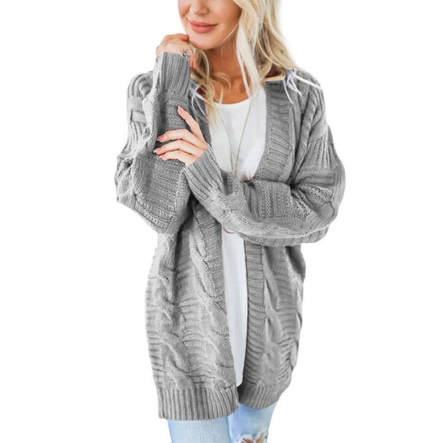 Autumn Twist Long Sleeve Cardigan