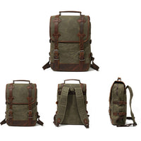 Waterproof Waxed Canvas Backpack