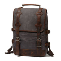 Waterproof Waxed Canvas Backpack