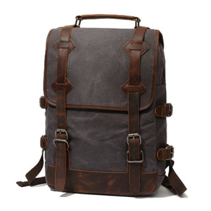 Waterproof Waxed Canvas Backpack