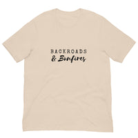 Backroads & Bonfires Unisex t-shirt